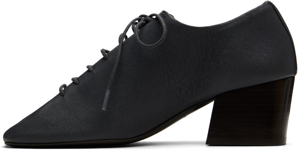 LEMAIRE Gray Classic Derby Heels