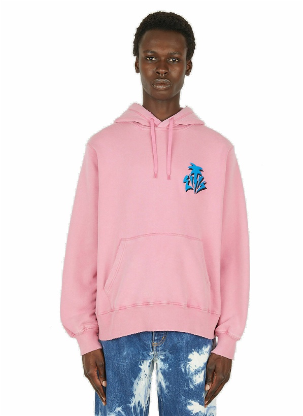 Photo: Lewis Logo Hooded Sweatshirt in Pink