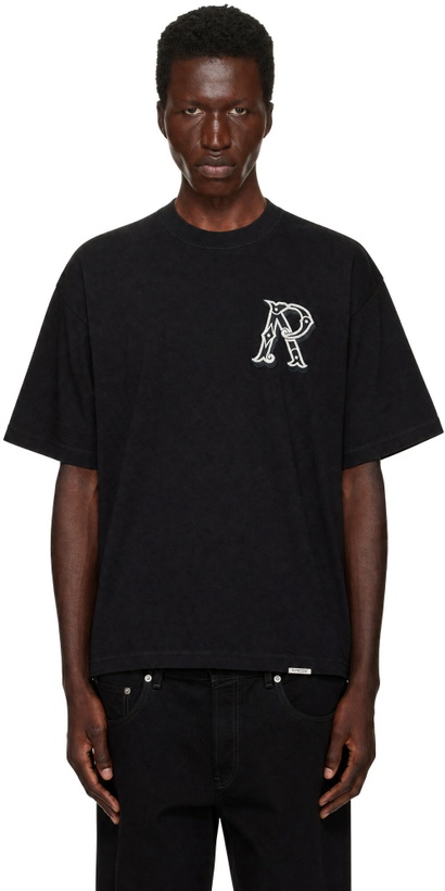 Photo: Represent Black Western Initial T-shirt
