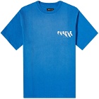 Purple Brand Men's Heavy Jersey Distressed T-Shirt in Blue