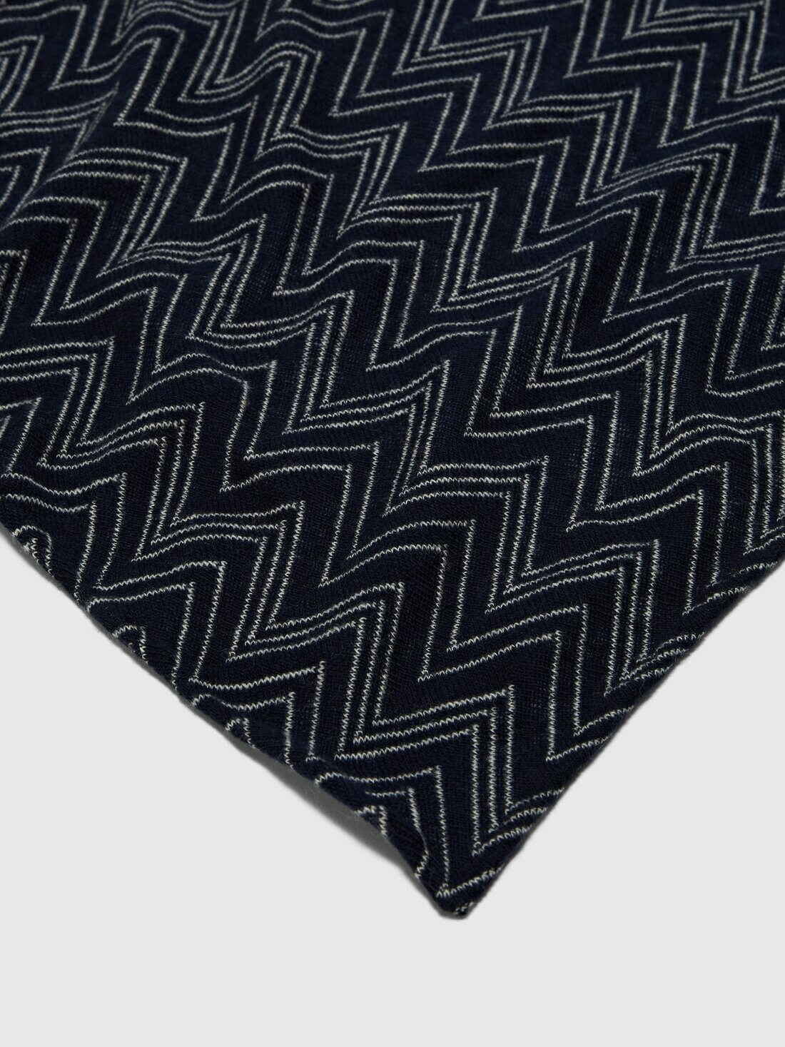 Missoni - Pure cashmere zig zag scarf, Men, Multicoloured
