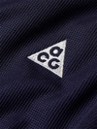 Nike - ACG Goat Rocks Dri-FIT ADV-Panelled Waffle-Knit T-Shirt - Purple