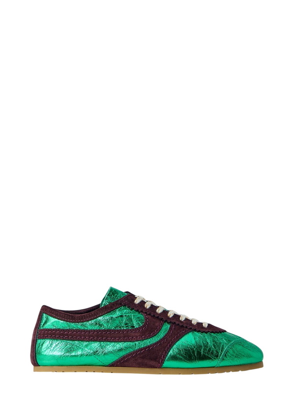 Photo: Dries Van Noten Metallic Panel Sneakers