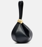 Amanu Zambia leather clutch