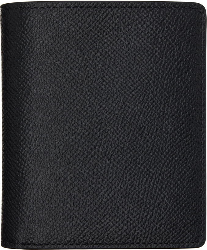 Photo: Maison Margiela Black Leather Card Holder