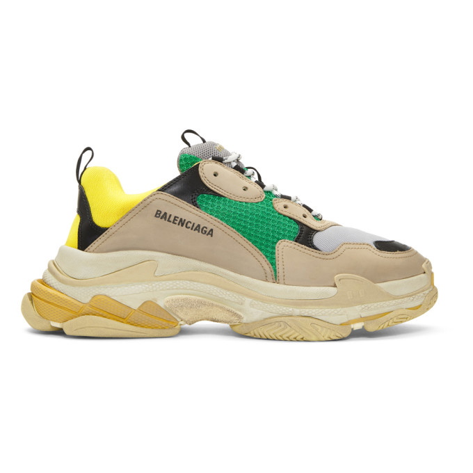 Photo: Balenciaga Multicolor Triple S Sneakers