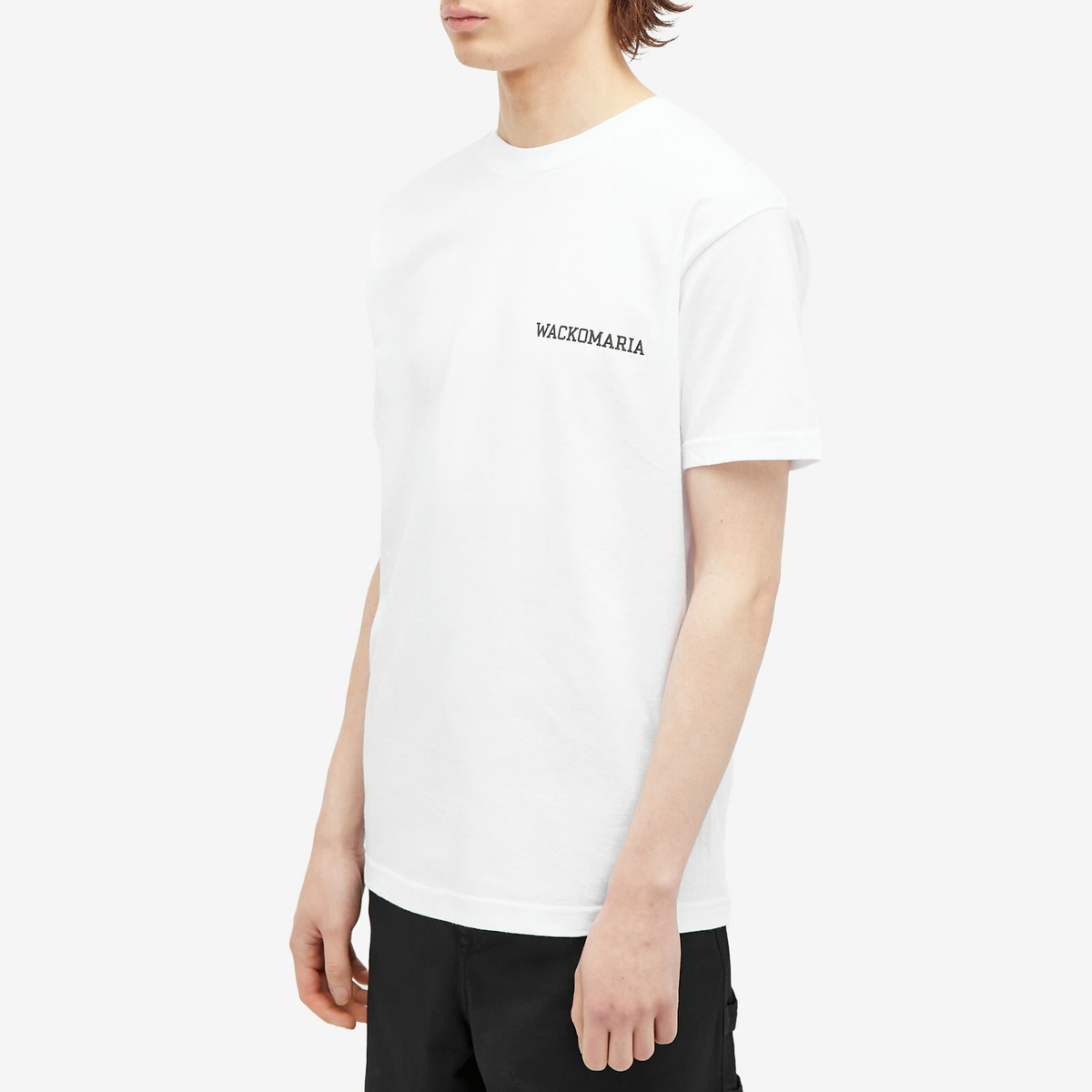 Wacko Maria Men's x Tim Lehi Type-2 T-Shirt in White Wacko Maria