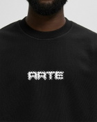 Arte Antwerp Arte Pixel Crewneck Black Mens Sweatshirt