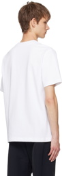 JACQUEMUS White Les Classiques 'Le t-shirt Gros Grain' T-Shirt