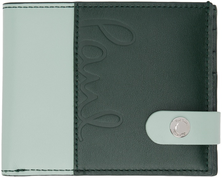 Photo: Paul Smith Green & Blue Embossed Wallet