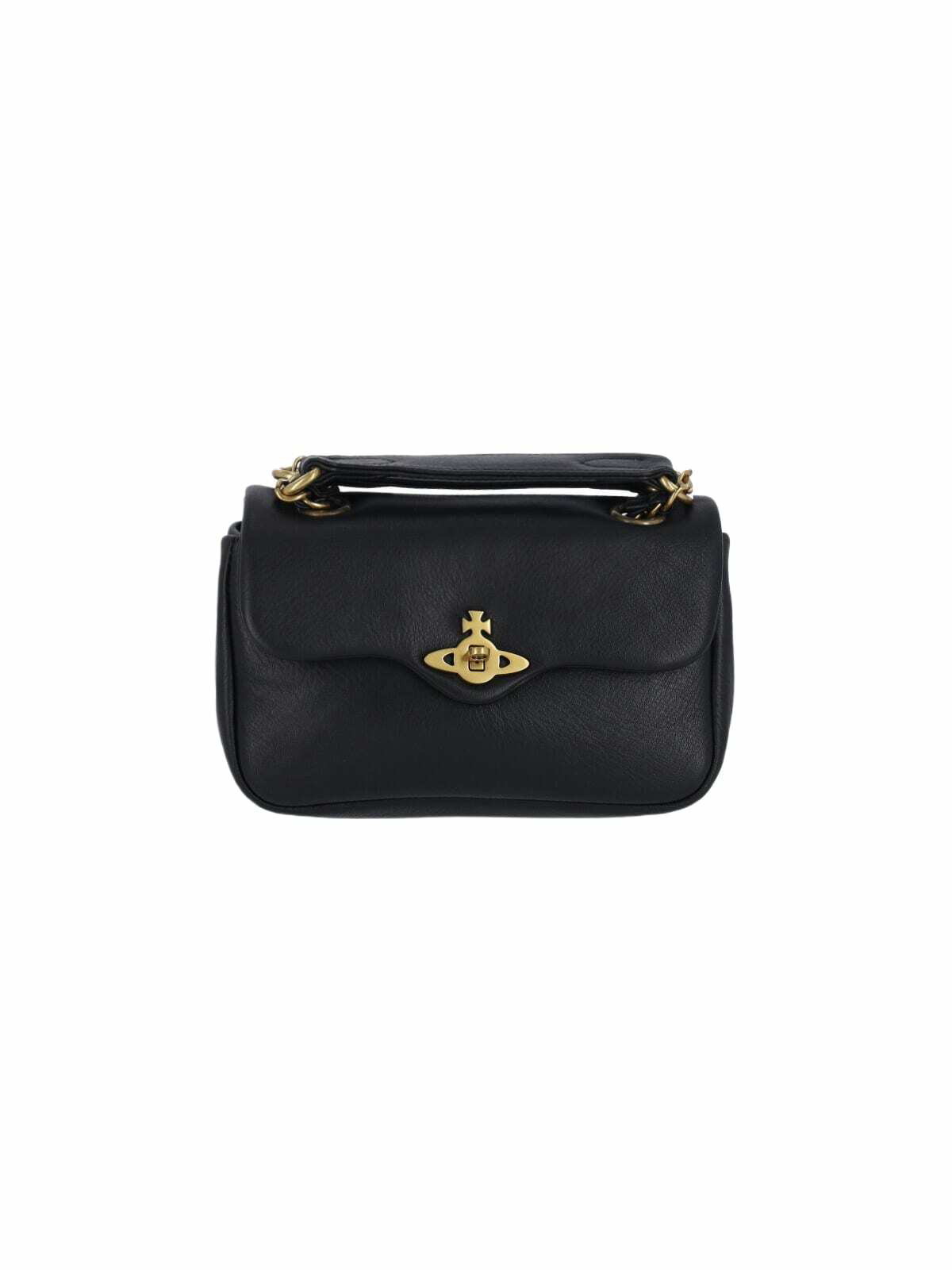 Vivienne Westwood Black Kiss-Lock Wallet Vivienne Westwood