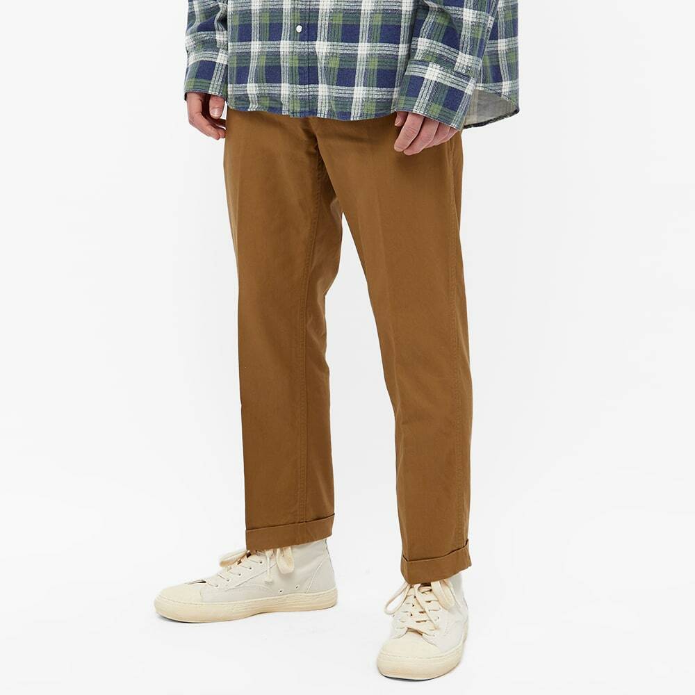 Visvim Men's High Water Chino in Khaki Visvim