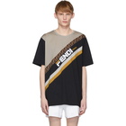 Fendi Black Fendi Mania T-Shirt