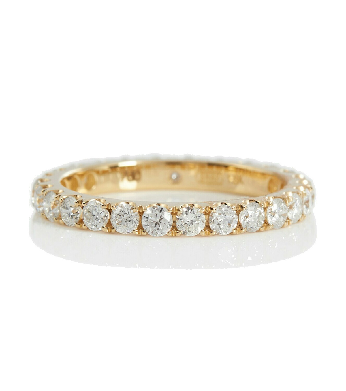 Shay Jewelry Back to Basics 18kt yellow gold ring with diamonds Shay ...