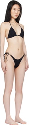 Bond-Eye Black Ingrid Triangle & Vista Brief Bikini