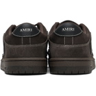 AMIRI Brown Skel Top Low Sneakers