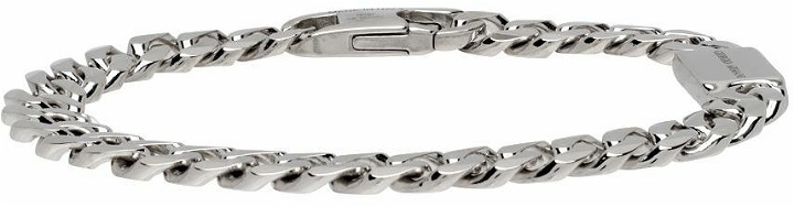 Photo: Giorgio Armani Silver Curb Chain Bracelet
