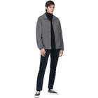 Maison Kitsune Grey Bertil Fox Head Jacket