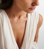Persée 18kt gold necklace with diamonds