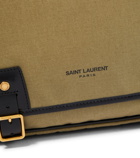 Saint Laurent - Medium canvas messenger bag