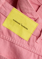 Marques' Almeida Barrel-leg Jeans Pink