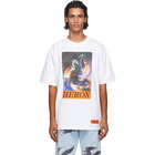 Heron Preston White Heron Times T-Shirt