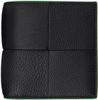 Bottega Veneta Black Bifold Wallet