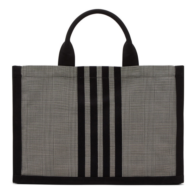 Photo: Thom Browne Black and White Squared Tote