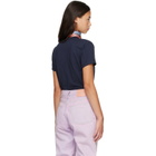 Acne Studios Navy Crest Logo T-shirt