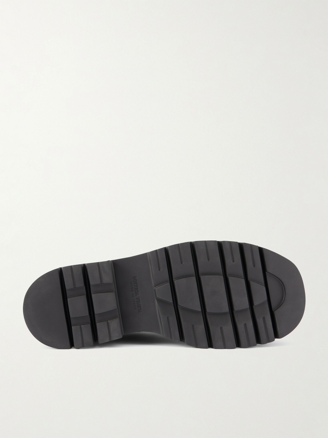 Bottega Veneta - Full-Grain Leather Hiking Boots - Black