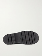 Bottega Veneta - Full-Grain Leather Hiking Boots - Black
