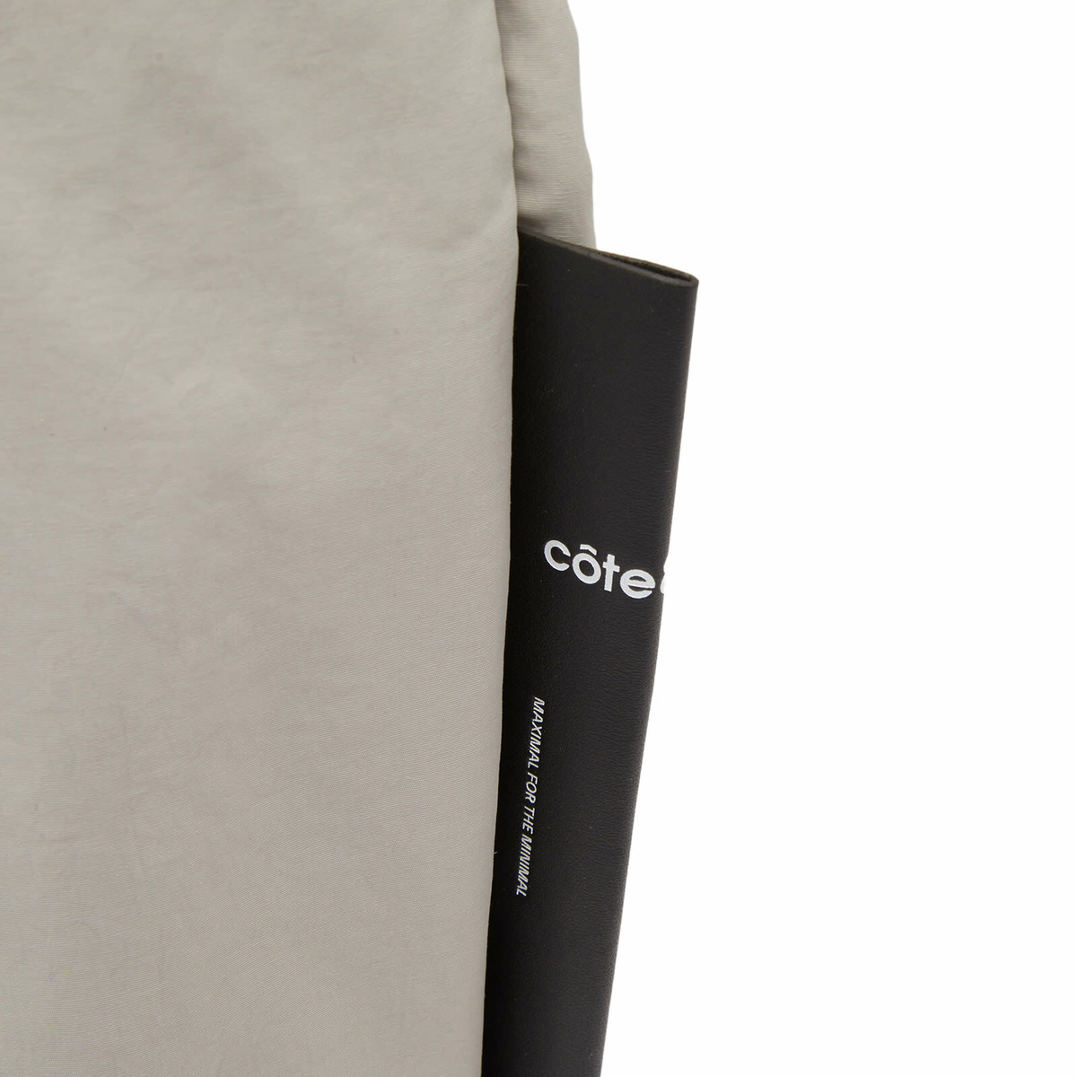 Cote&Ciel Hyco S Smooth Cross Body Bag in Light Grey Cote & Ciel