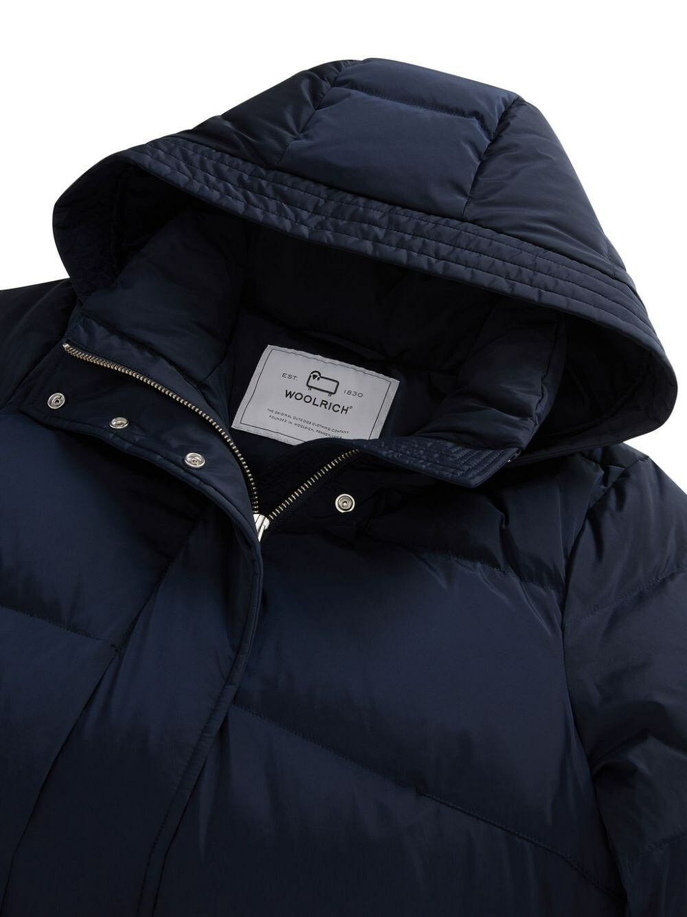 Woolrich Alsea Puffer Parka in Blue