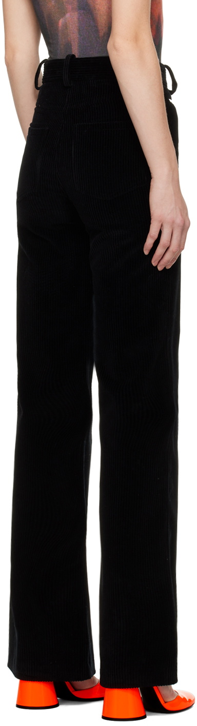 Meryll Rogge Black O-Ring Trousers