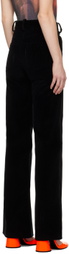 Meryll Rogge Black O-Ring Trousers