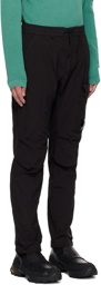 C.P. Company Black Garment-Dyed Sweatpants