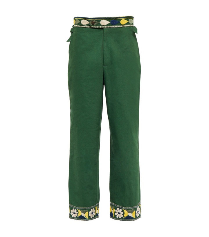 Photo: Bode - Embroidered cotton pants