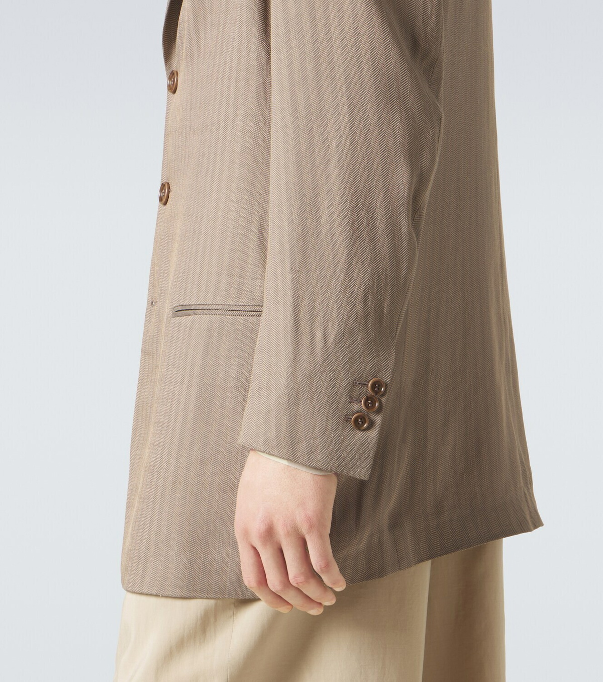 Giorgio Armani Herringbone blazer