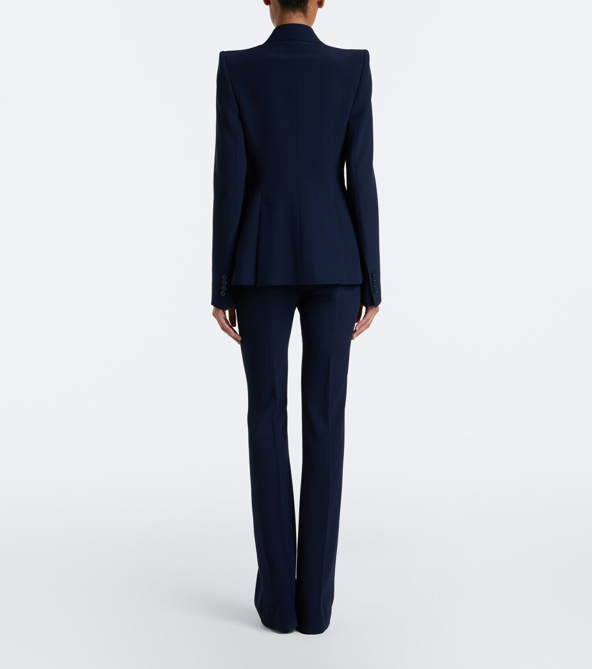 McQueen Crêpe bootcut pants
