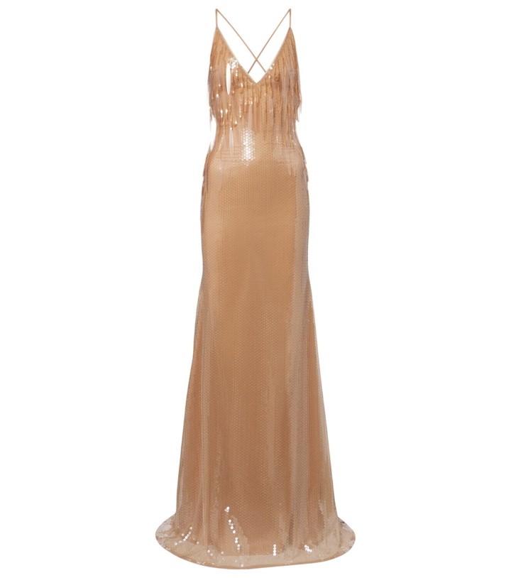 Photo: David Koma Dégradé sequined gown