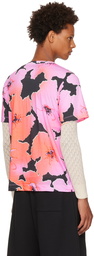 Dries Van Noten Pink Printed T-Shirt