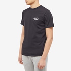 Maison Kitsuné Men's Mini Handwriting Classic T-Shirt in Black