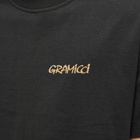Gramicci Men's Leaf T-Shirt in Black