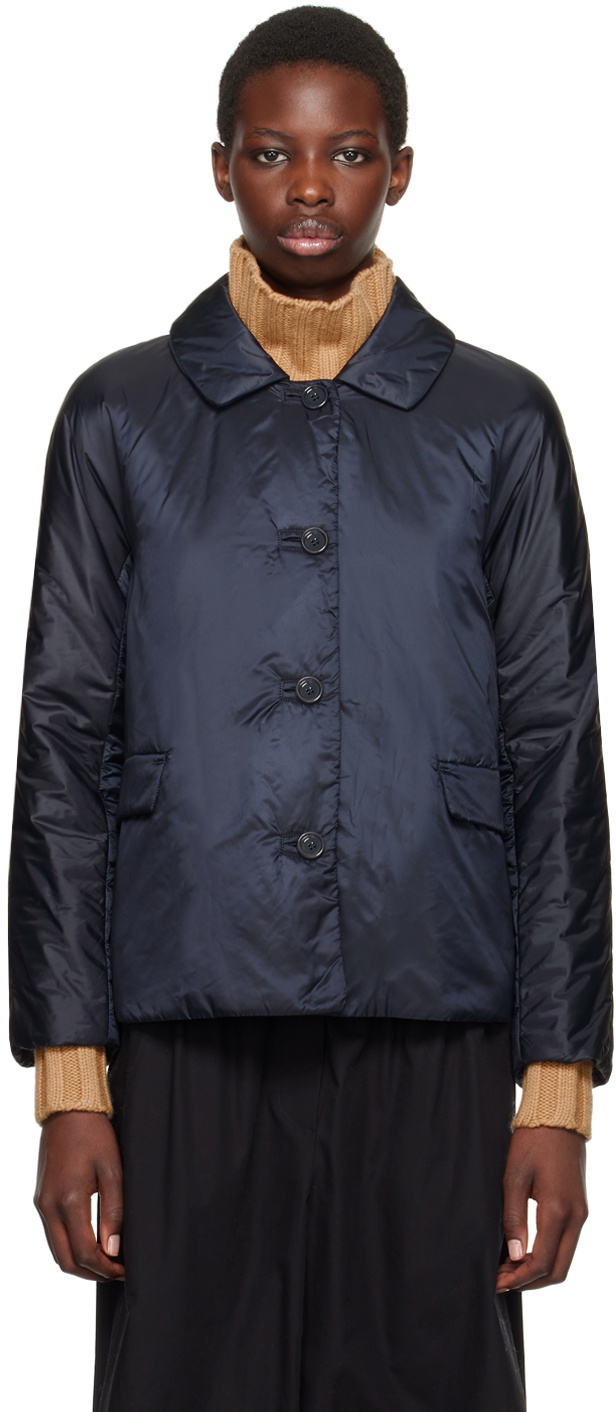 24SS new/Max Mara キューブグリーンジャケット Jacket Blue Navy The Cube Greens Jacket by Max Mara on Sale