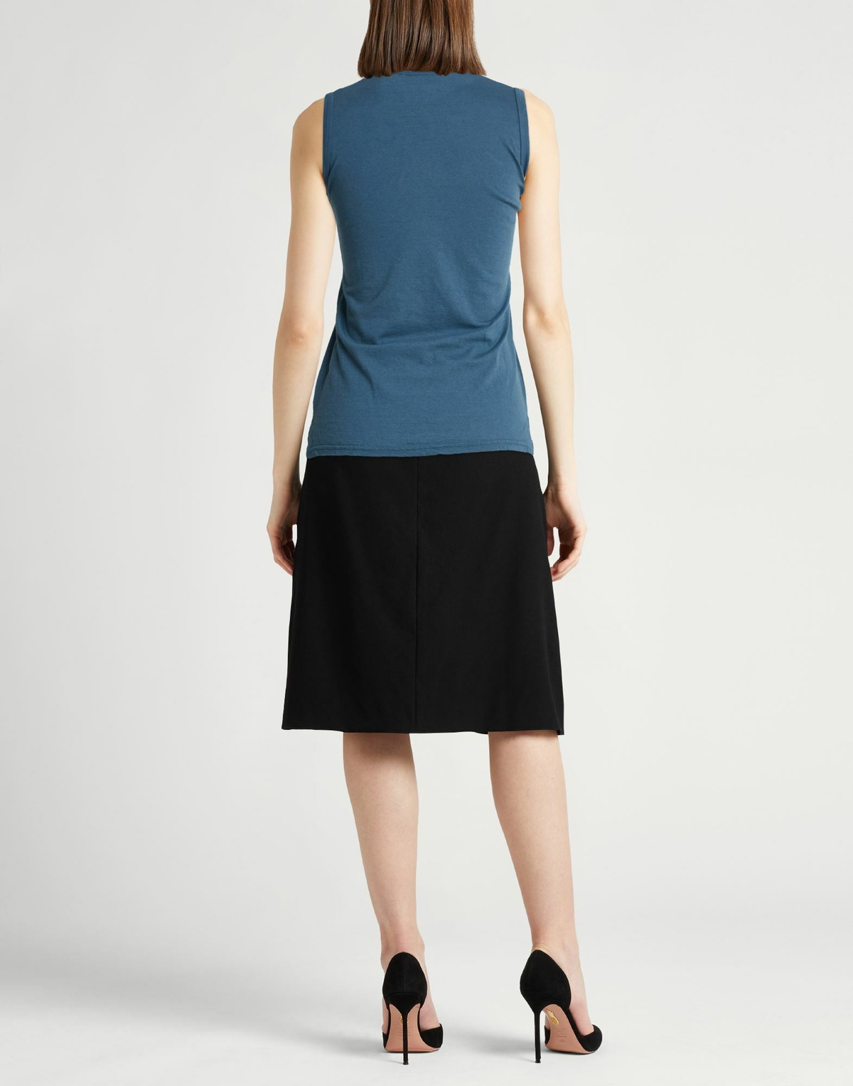 Crossley Womens T-shirt Slate in Blue