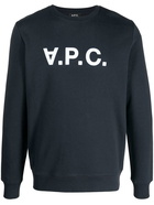 A.P.C. - Logo Organic Cotton Sweatshirt