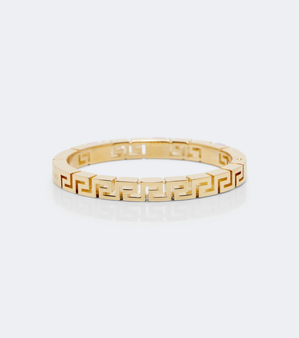 Versace Greca embellished bracelet