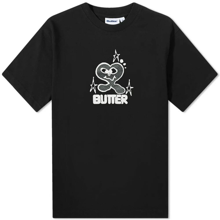 Photo: Butter Goods Men's Heart T-Shirt in Black