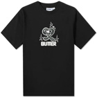 Butter Goods Men's Heart T-Shirt in Black