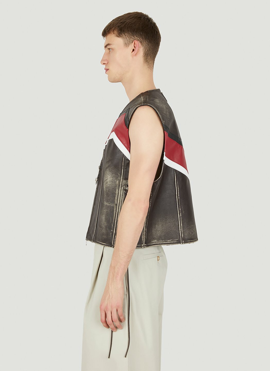 Eytys Harper Graphic Vintage Sleeveless Jacket